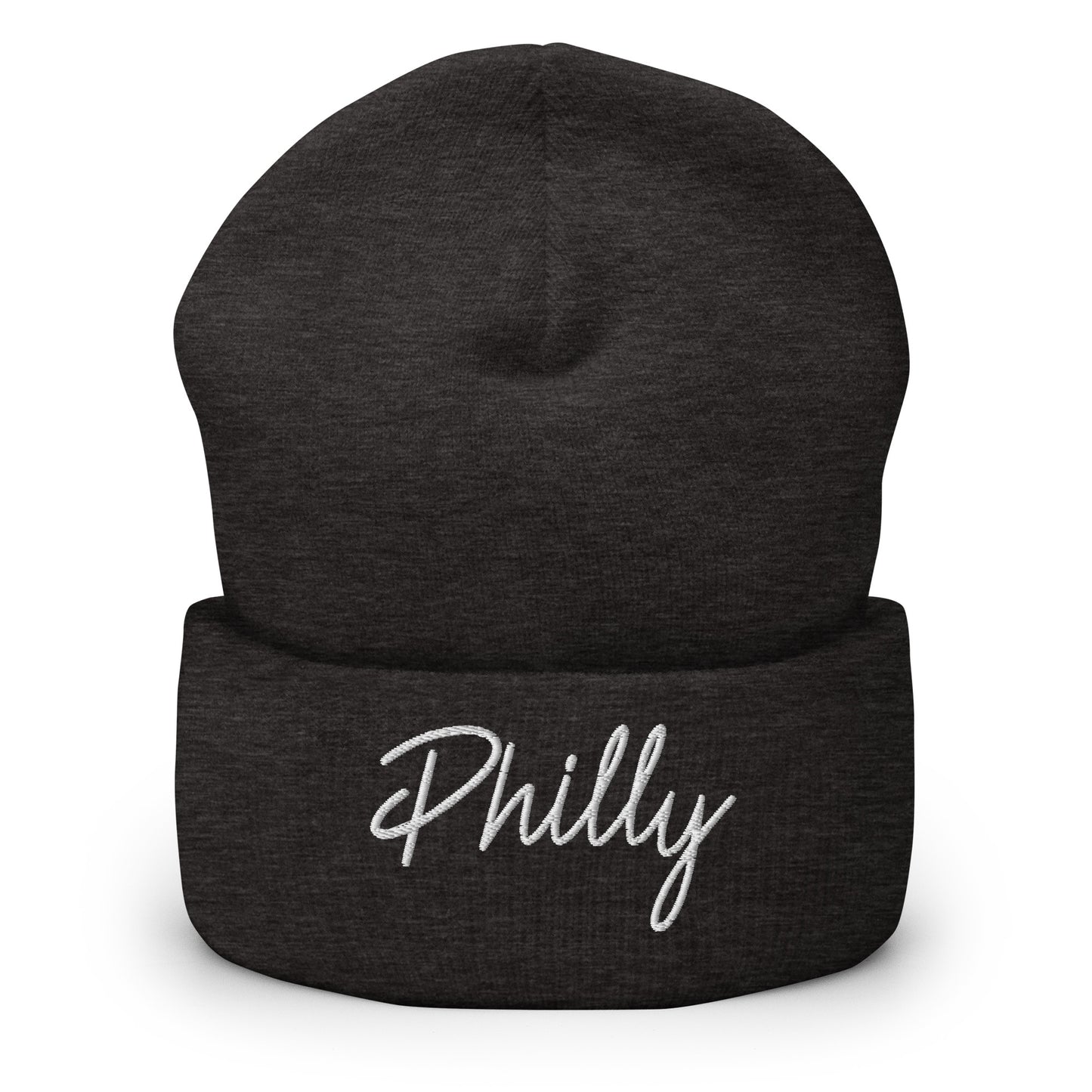 Philly Retro Script Cuffed Beanie Hat