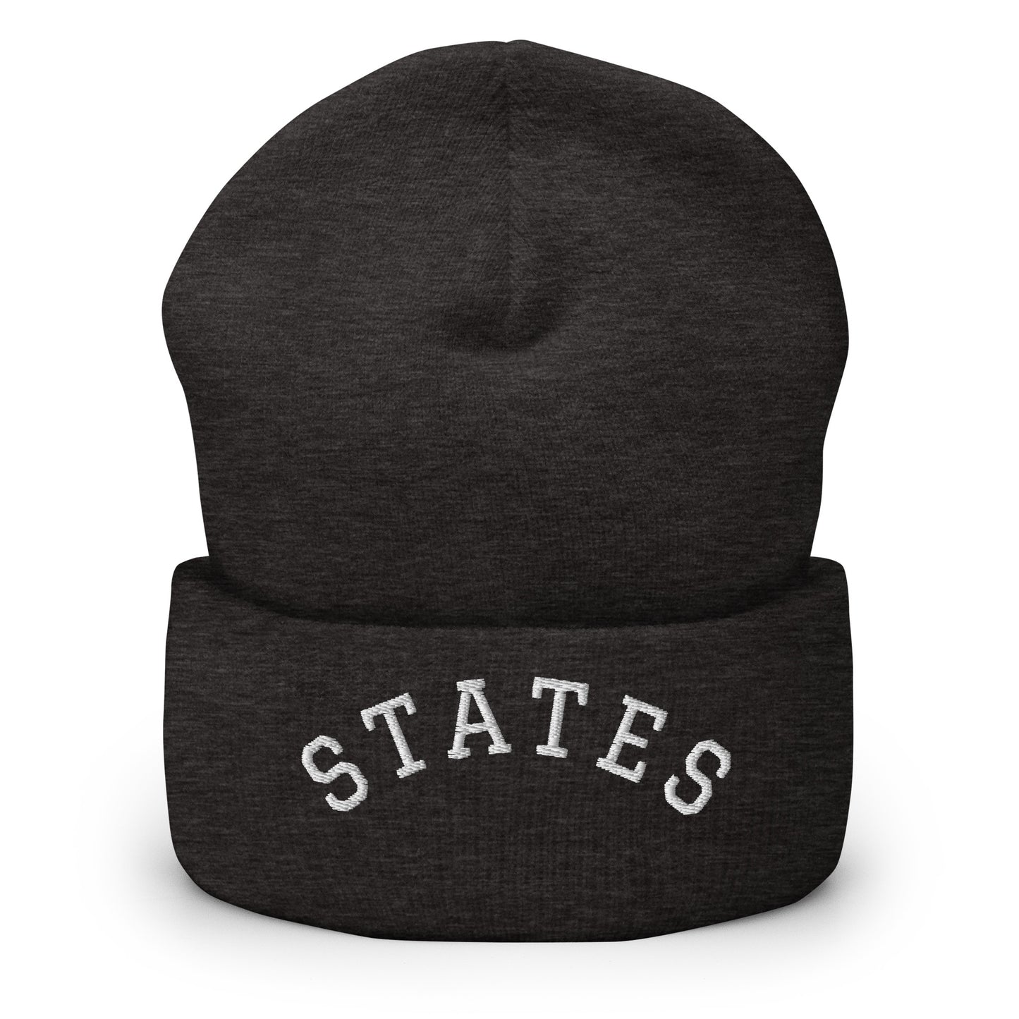 United States USA "States" Arch Cuffed Beanie Hat