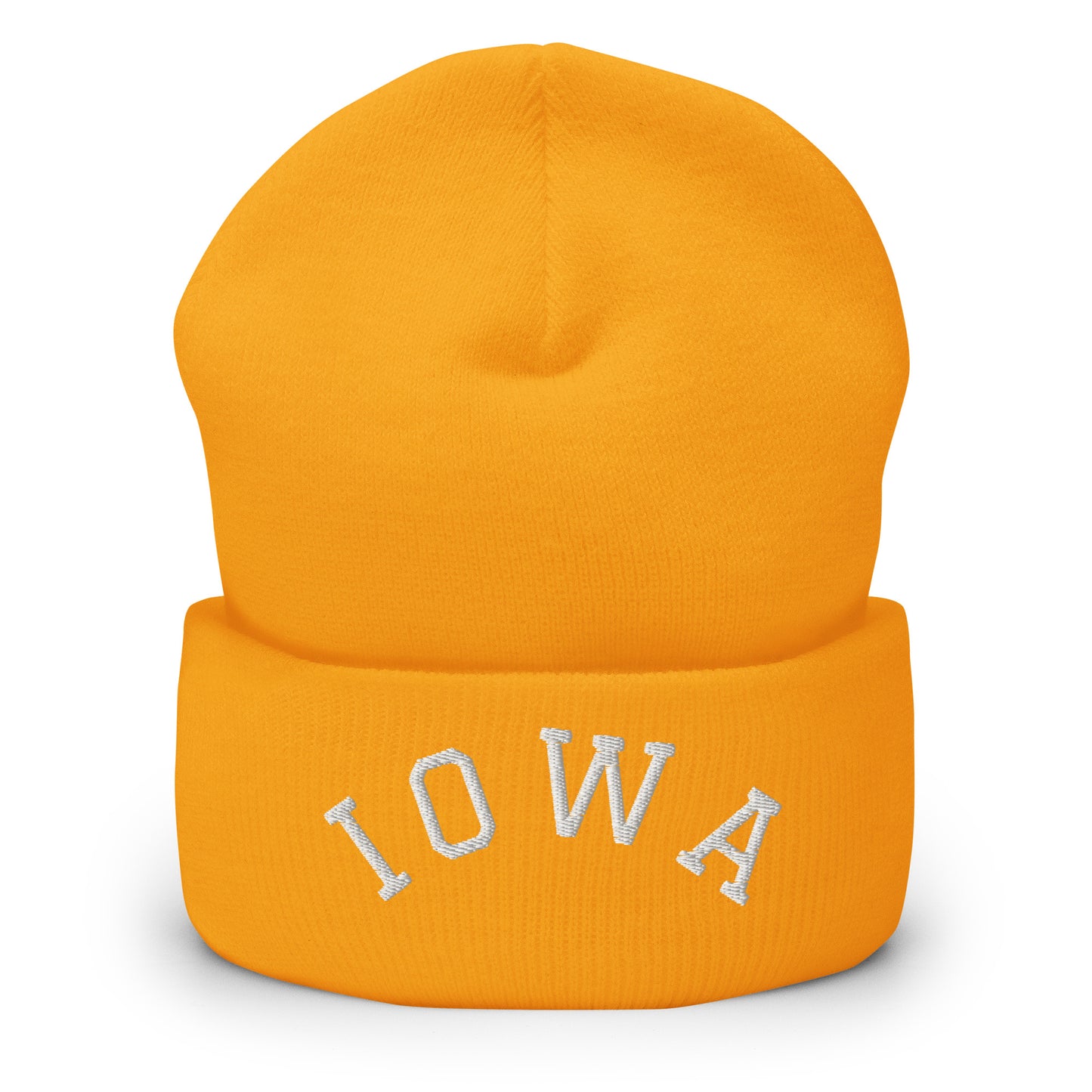 Iowa Arch Cuffed Beanie Hat