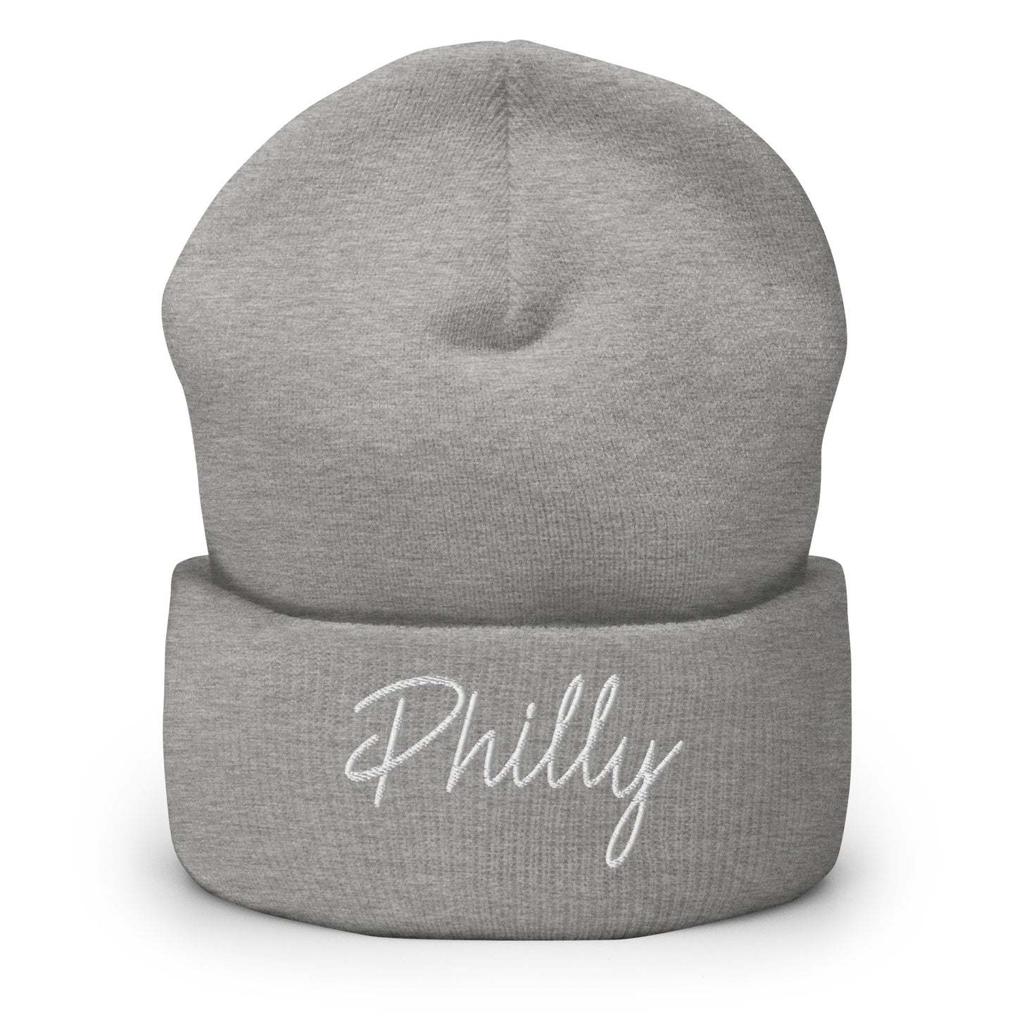 Philly Retro Script Cuffed Beanie Hat