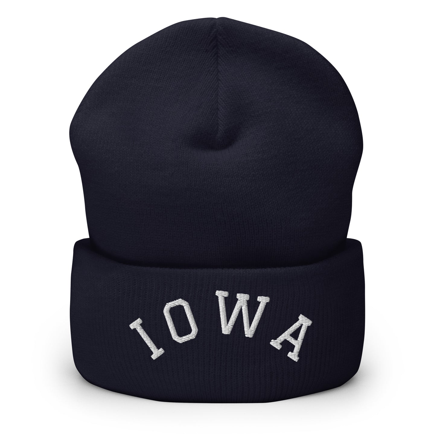 Iowa Arch Cuffed Beanie Hat