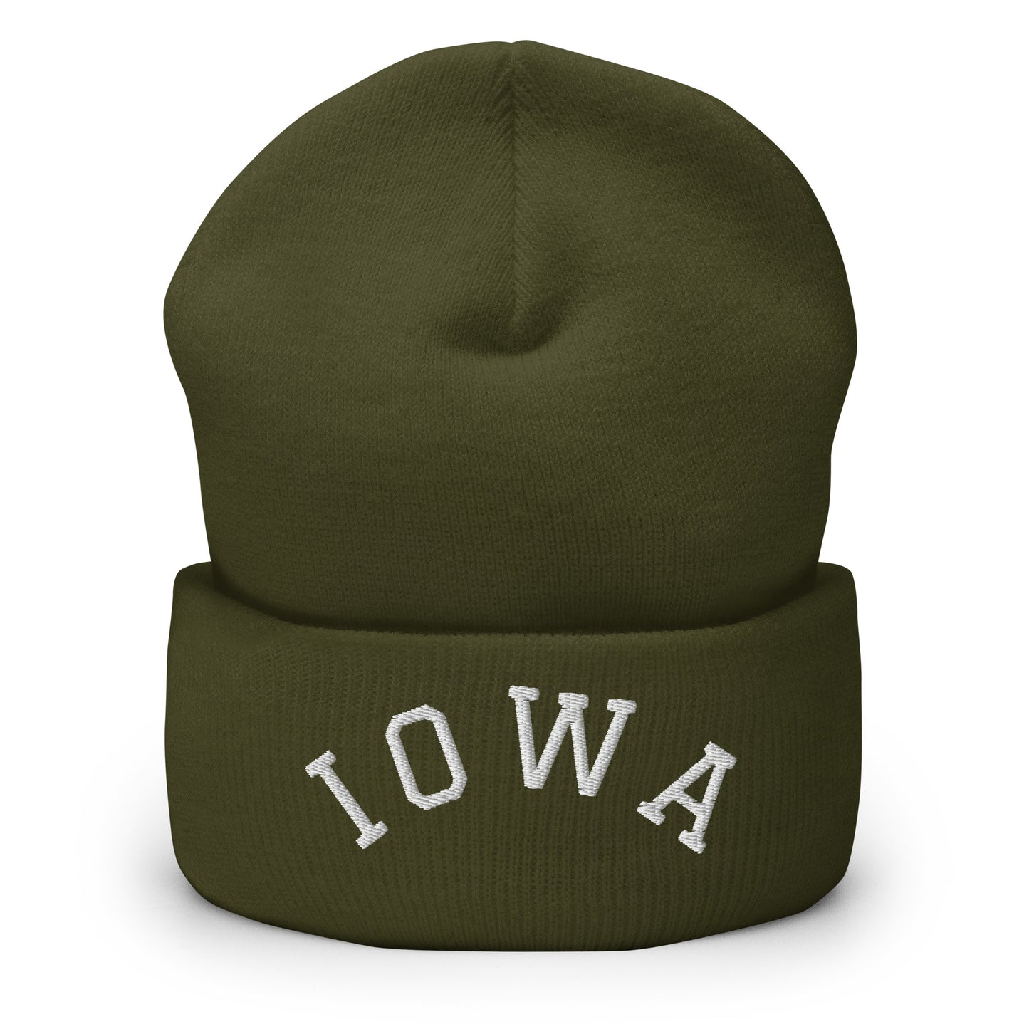 Iowa Arch Cuffed Beanie Hat