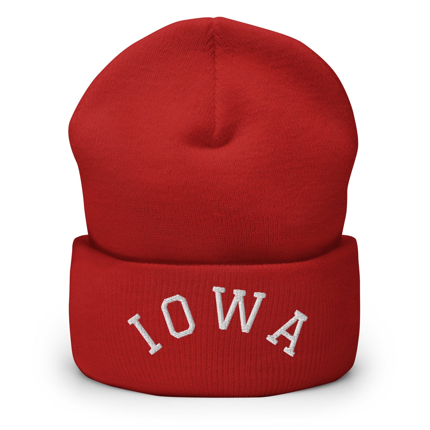 Iowa Arch Cuffed Beanie Hat
