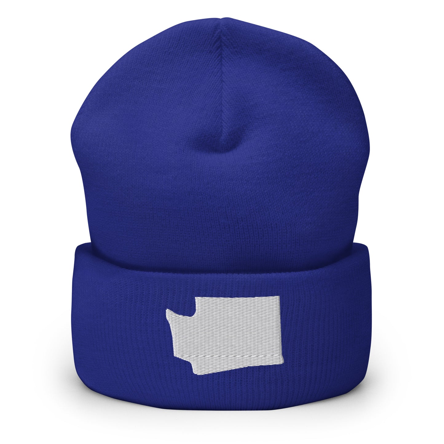 Washington State Silhouette Cuffed Beanie Hat