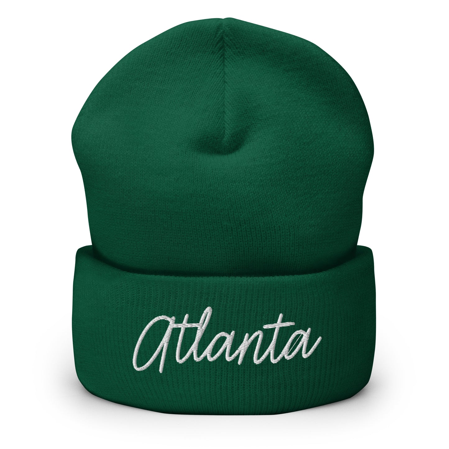 Atlanta Retro Script Cuffed Beanie Hat