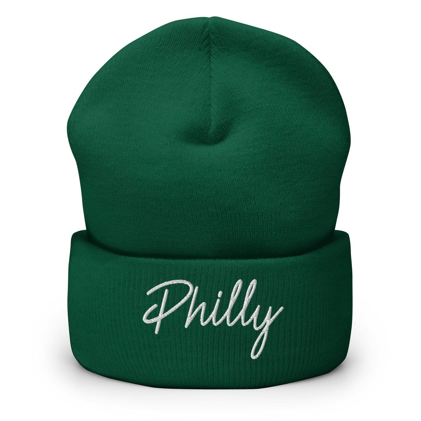 Philly Retro Script Cuffed Beanie Hat