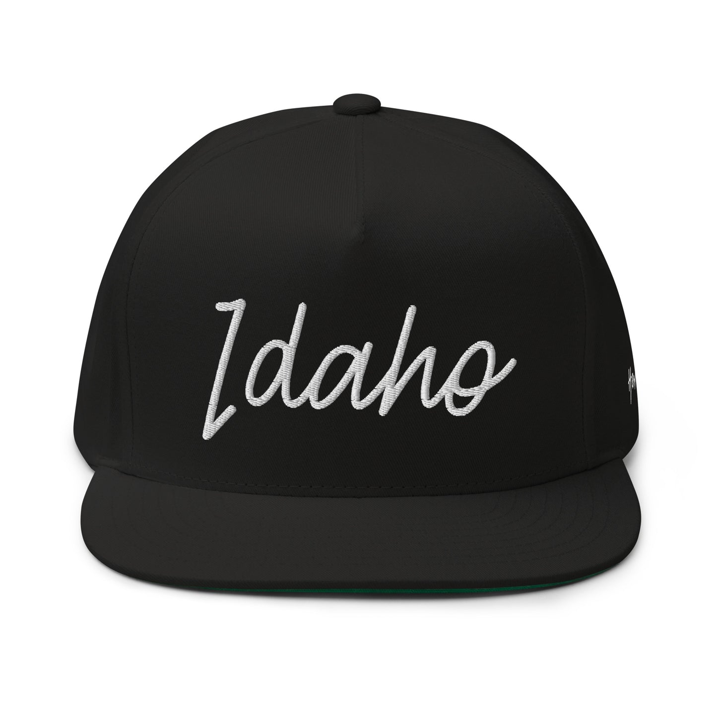 Idaho Retro Script 5 Panel A-Frame Snapback Hat
