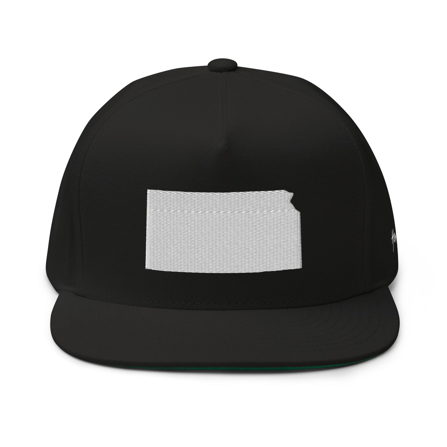 Kansas State Silhouette 5 Panel A-Frame Snapback Hat