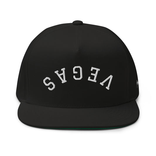 Las Vegas Upside Down Arch 5 Panel A-Frame Snapback Hat