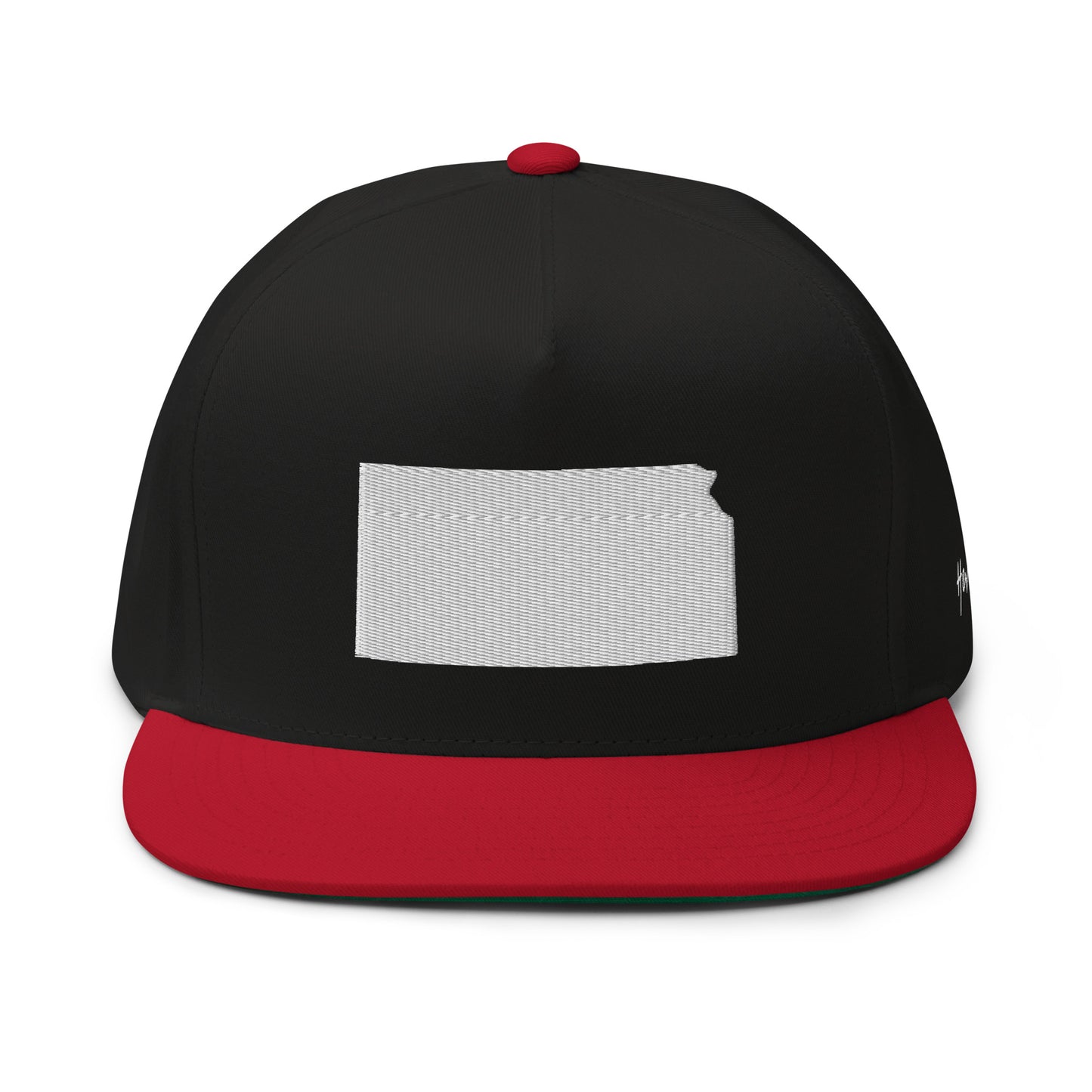 Kansas State Silhouette 5 Panel A-Frame Snapback Hat