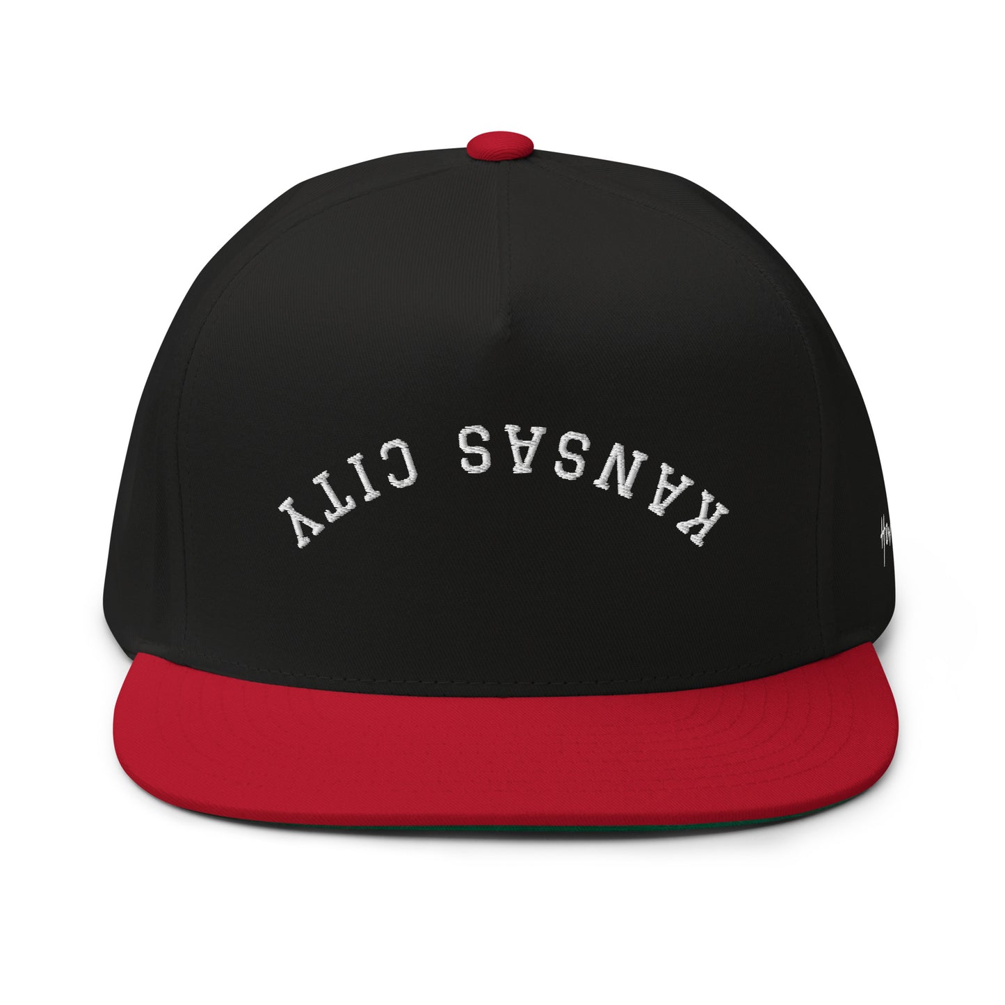 Kansas City Upside Down Arch 5 Panel A-Frame Snapback Hat