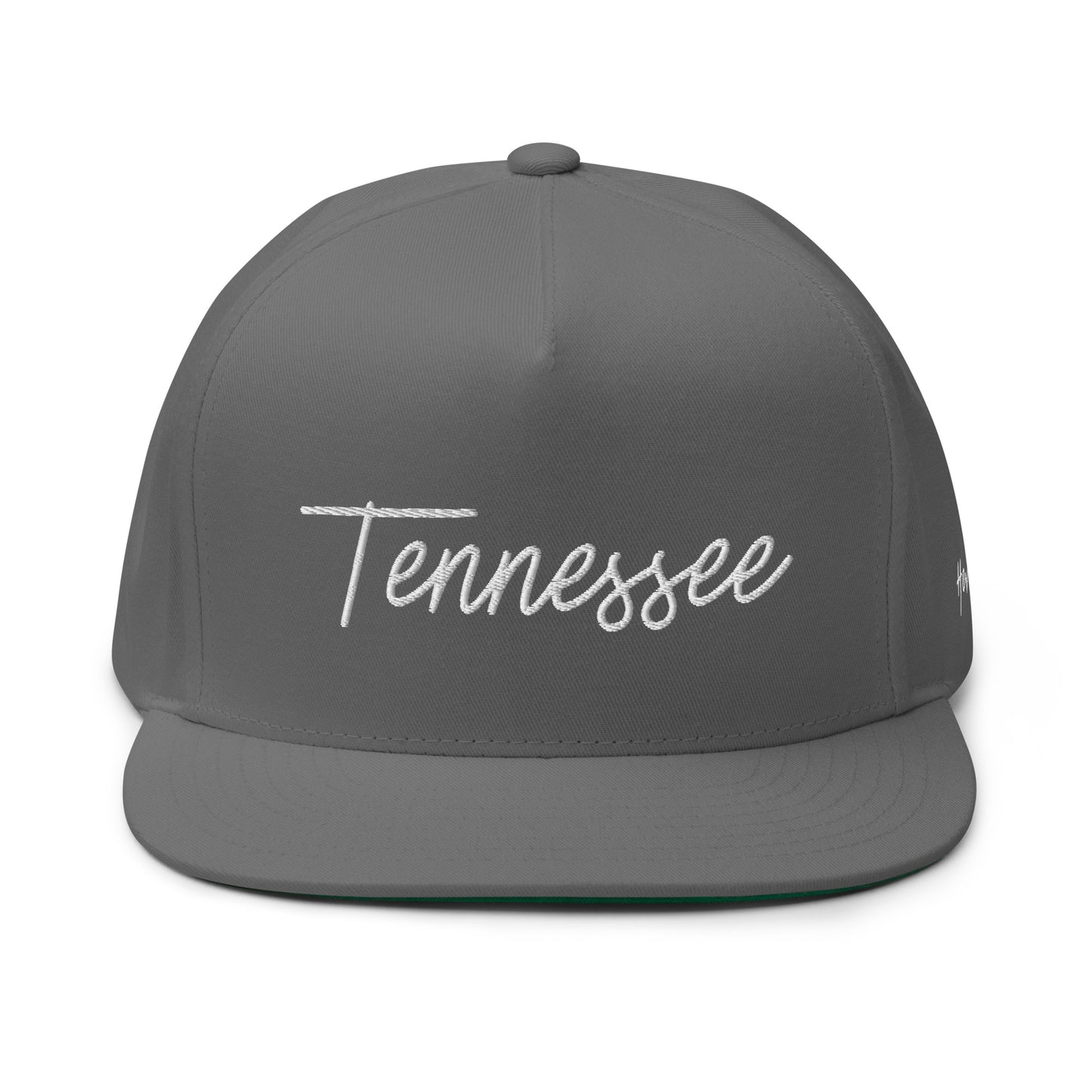 Tennessee Retro Script 5 Panel A-Frame Snapback Hat
