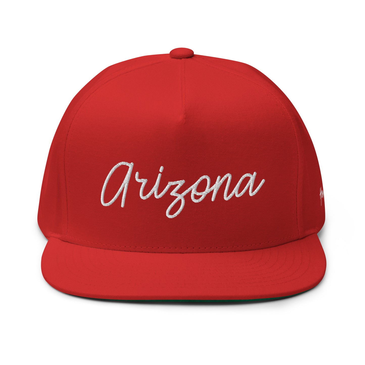Arizona Retro Script 5 Panel A-Frame Snapback Hat