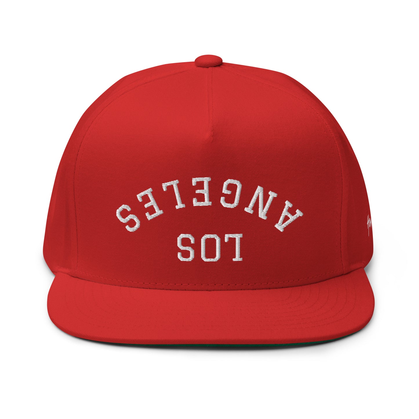 Los Angeles Upside Down Arch 5 Panel A-Frame Snapback Hat