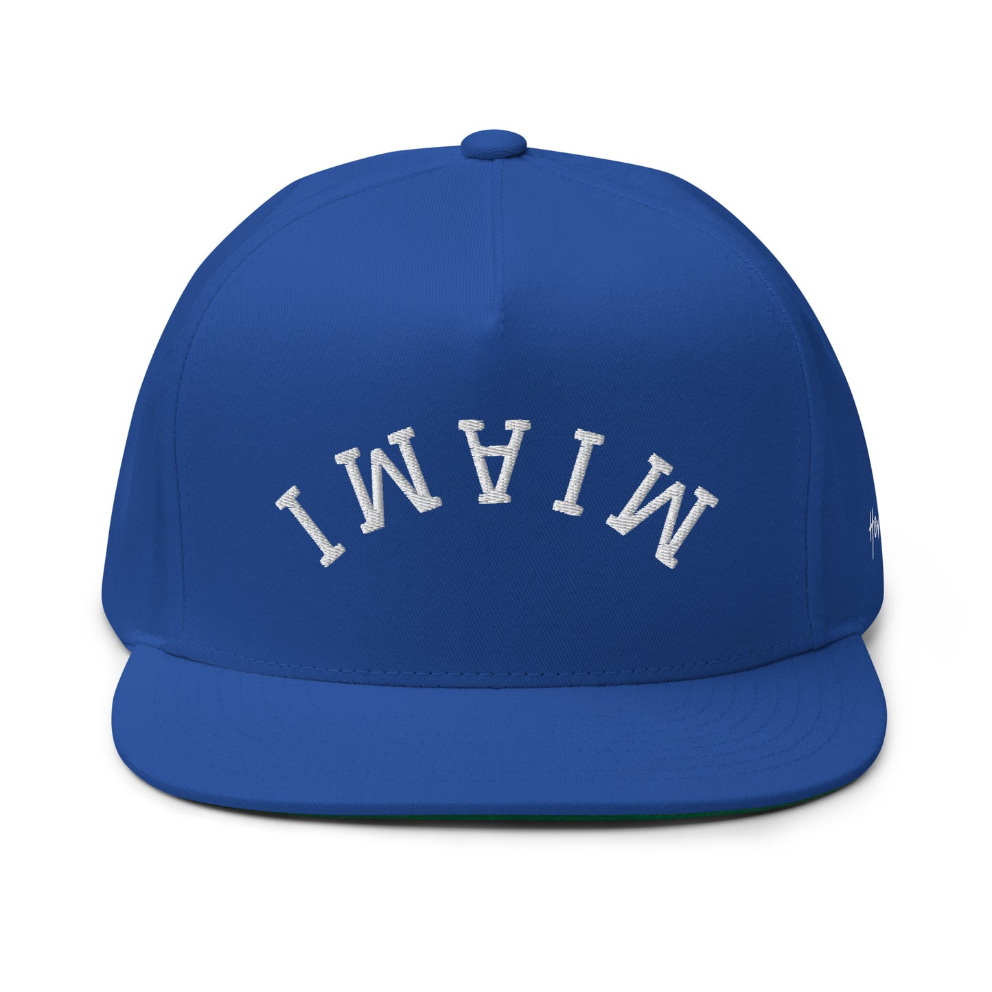 Miami Upside Down Arch 5 Panel A-Frame Snapback Hat