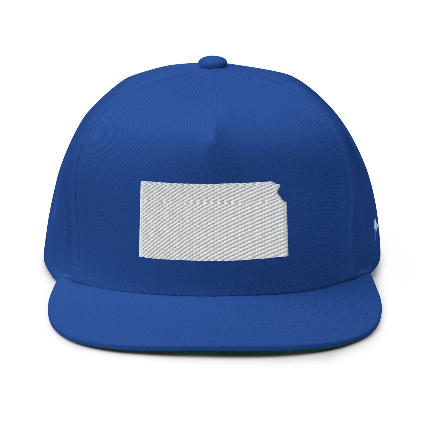 Kansas State Silhouette 5 Panel A-Frame Snapback Hat