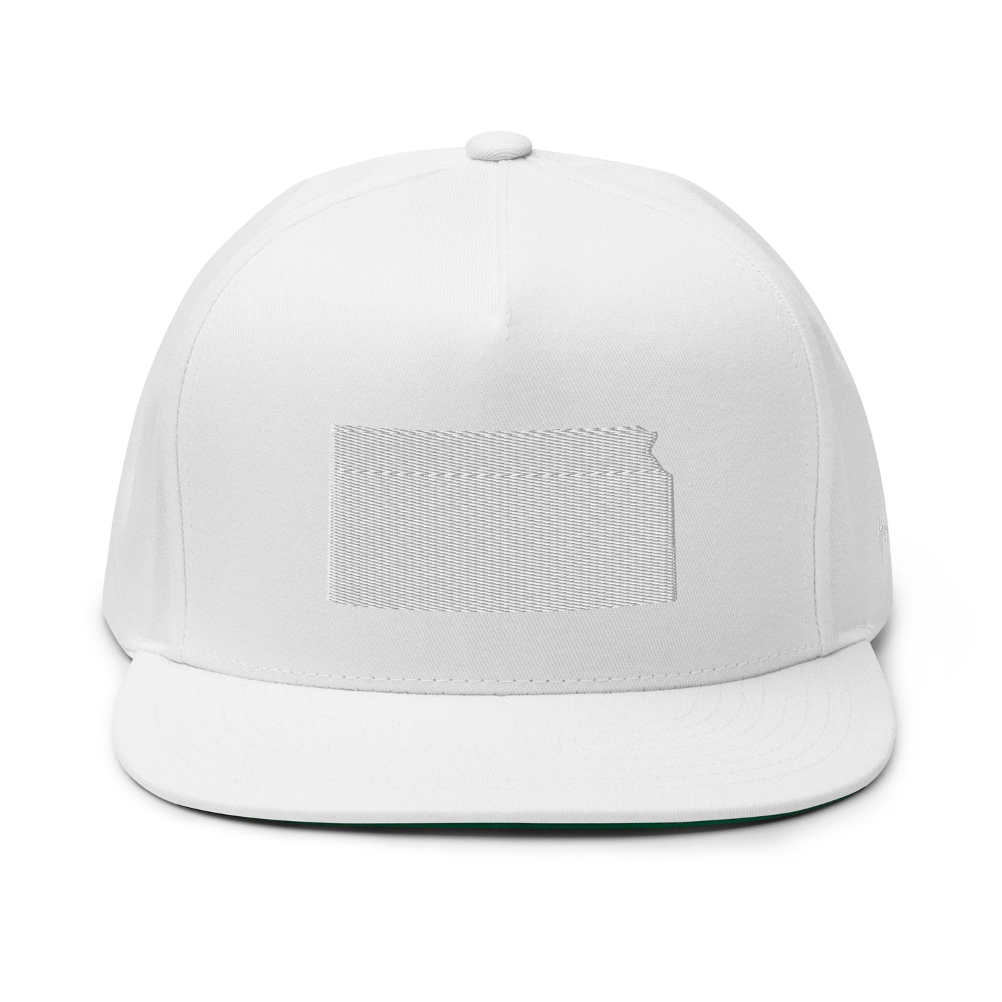 Kansas State Silhouette 5 Panel A-Frame Snapback Hat