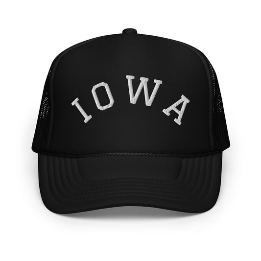 Iowa Arch Foam 5 Panel A-Frame Snapback Trucker Hat