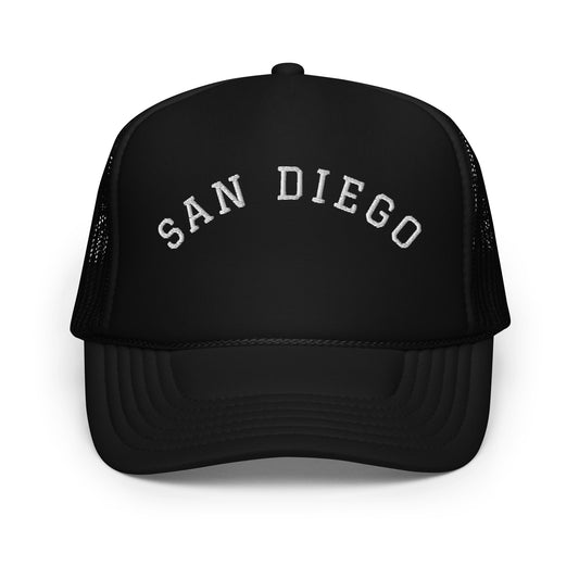 San Diego Arch Foam 5 Panel A-Frame Snapback Trucker Hat