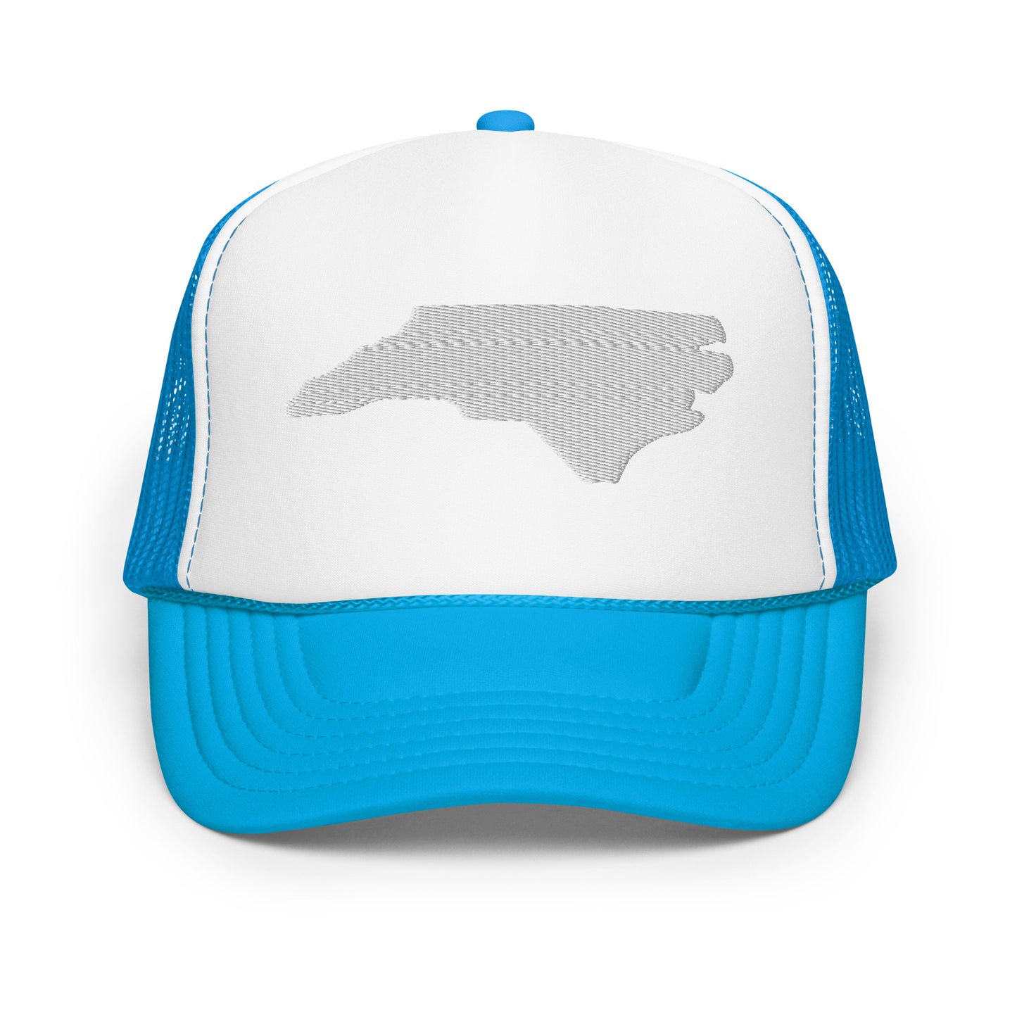 North Carolina State Silhouette Foam 5 Panel A-Frame Snapback Trucker Hat