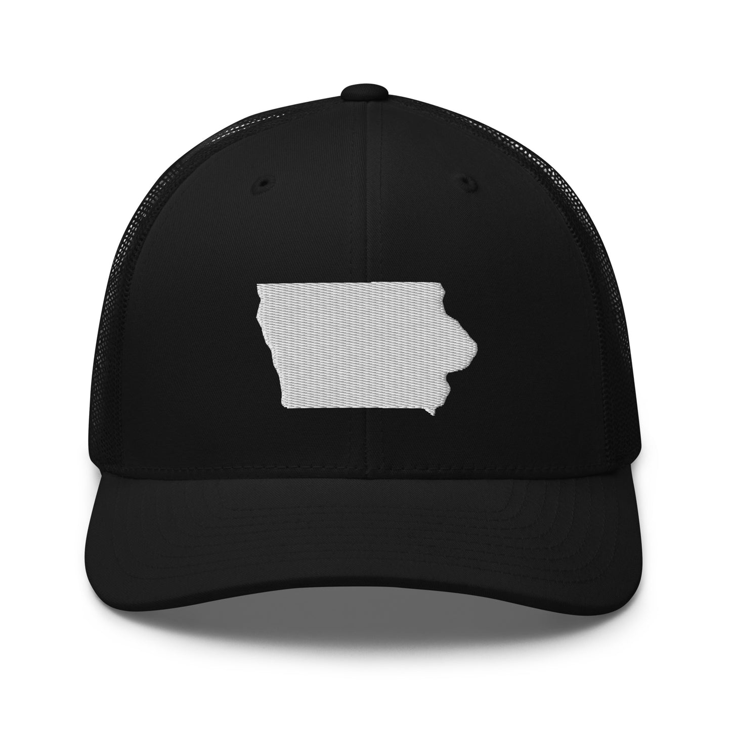 Iowa State Silhouette Mid 6 Panel Snapback Trucker Hat