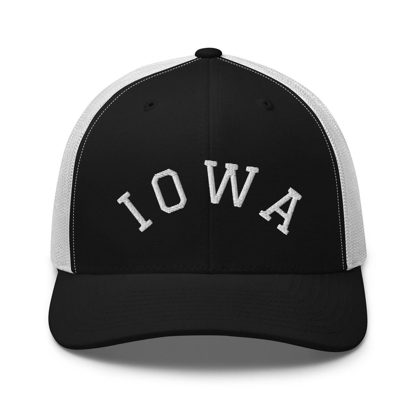 Iowa Arch Mid 6 Panel Snapback Trucker Hat