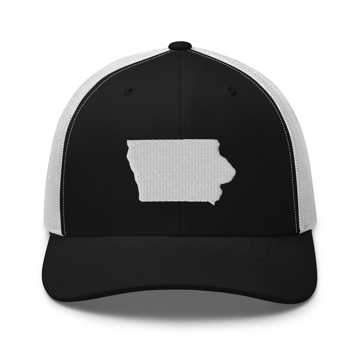 Iowa State Silhouette Mid 6 Panel Snapback Trucker Hat