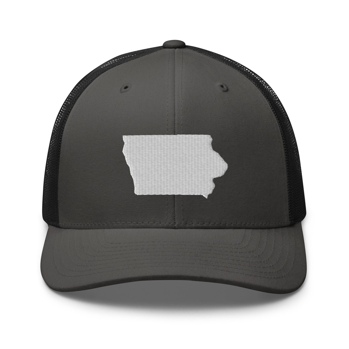 Iowa State Silhouette Mid 6 Panel Snapback Trucker Hat