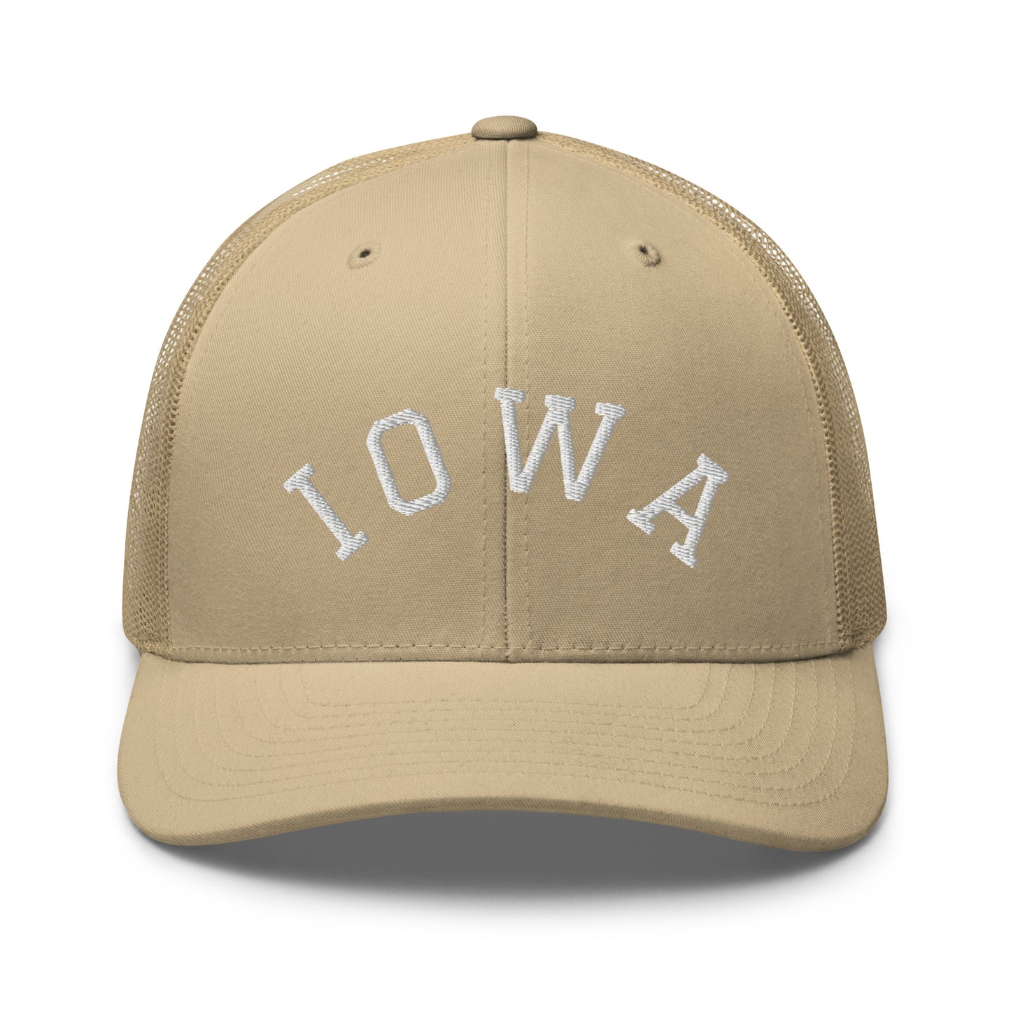 Iowa Arch Mid 6 Panel Snapback Trucker Hat