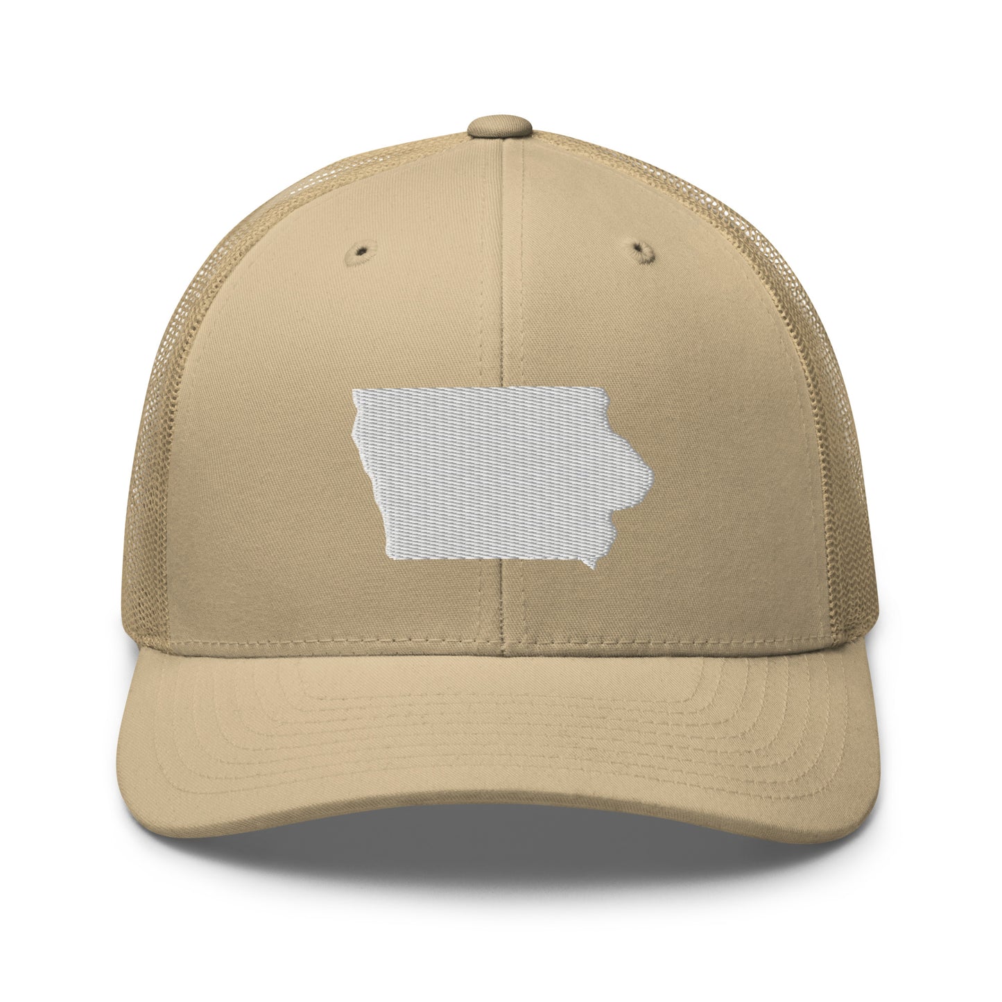Iowa State Silhouette Mid 6 Panel Snapback Trucker Hat