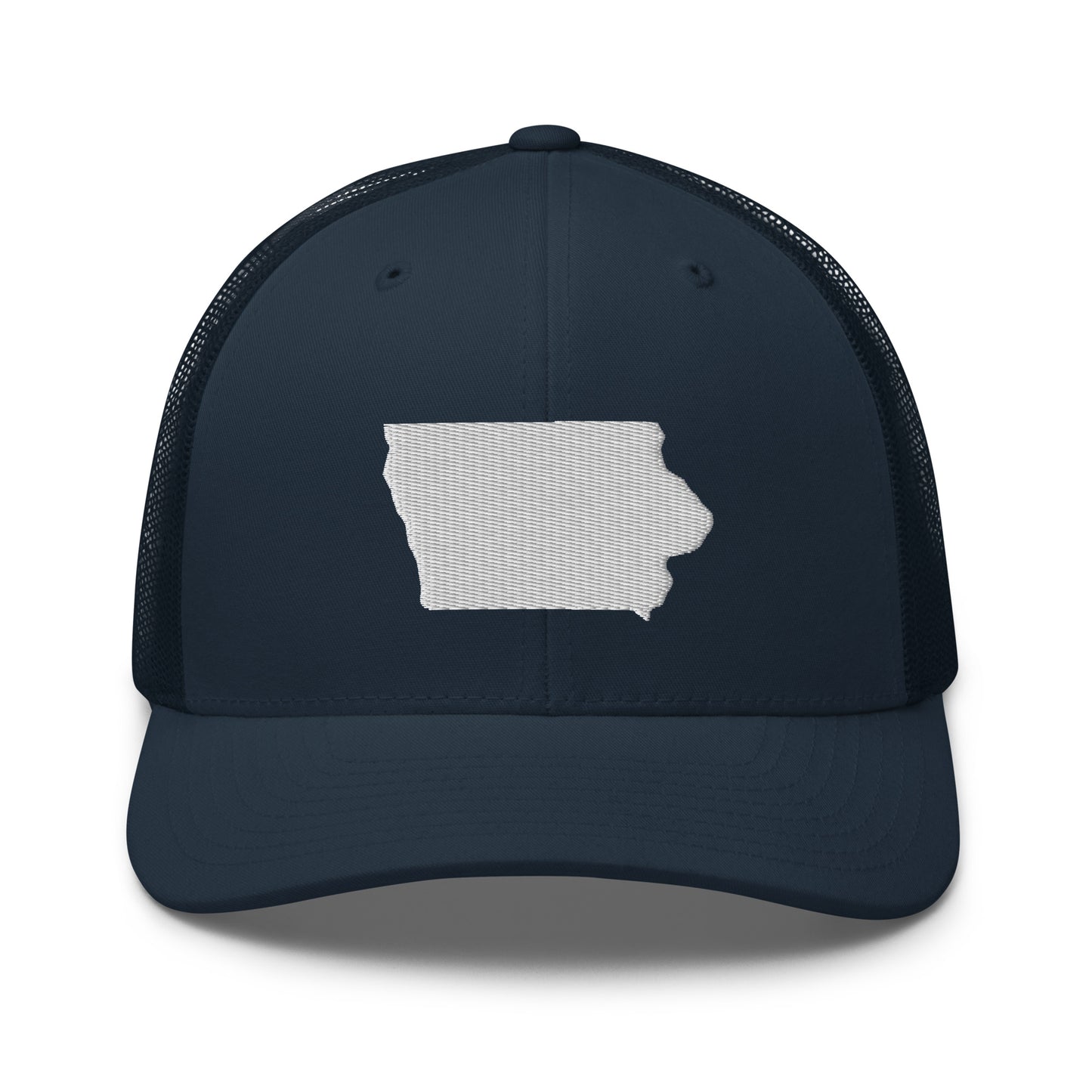 Iowa State Silhouette Mid 6 Panel Snapback Trucker Hat