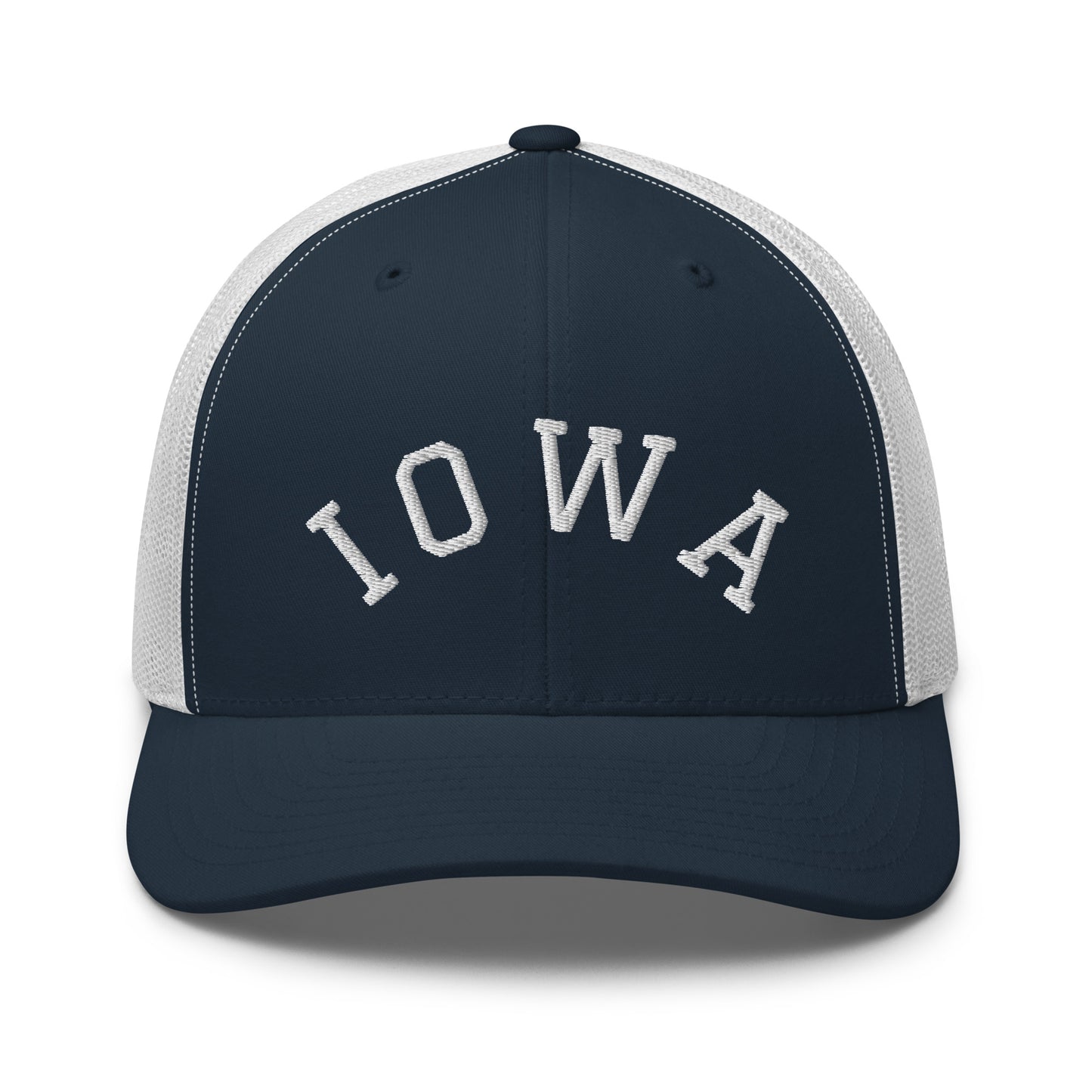 Iowa Arch Mid 6 Panel Snapback Trucker Hat