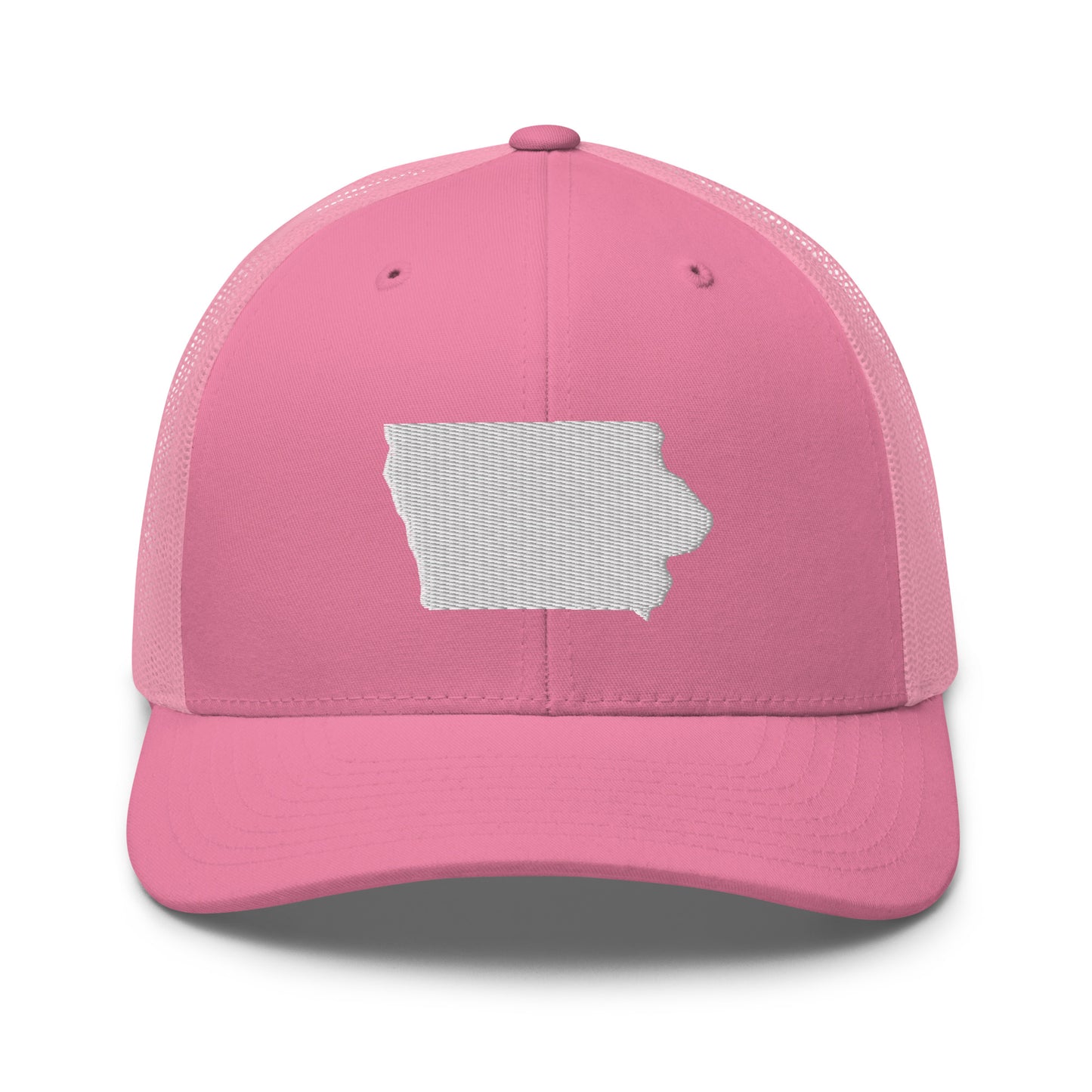 Iowa State Silhouette Mid 6 Panel Snapback Trucker Hat