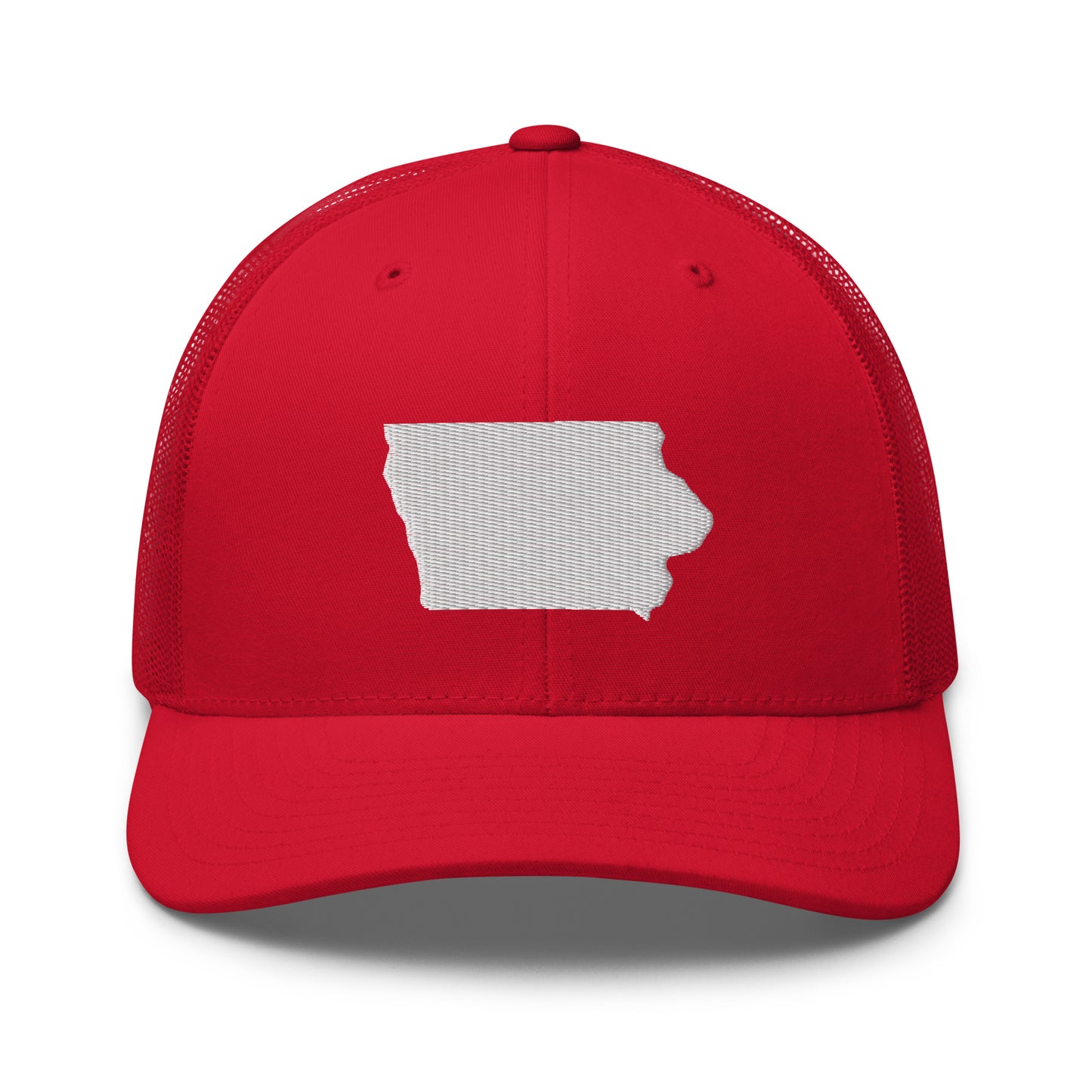 Iowa State Silhouette Mid 6 Panel Snapback Trucker Hat