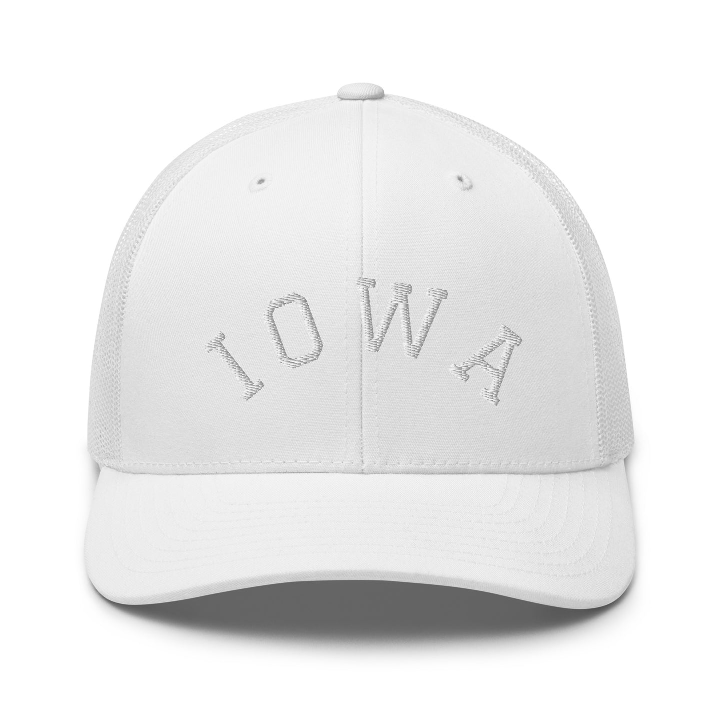 Iowa Arch Mid 6 Panel Snapback Trucker Hat
