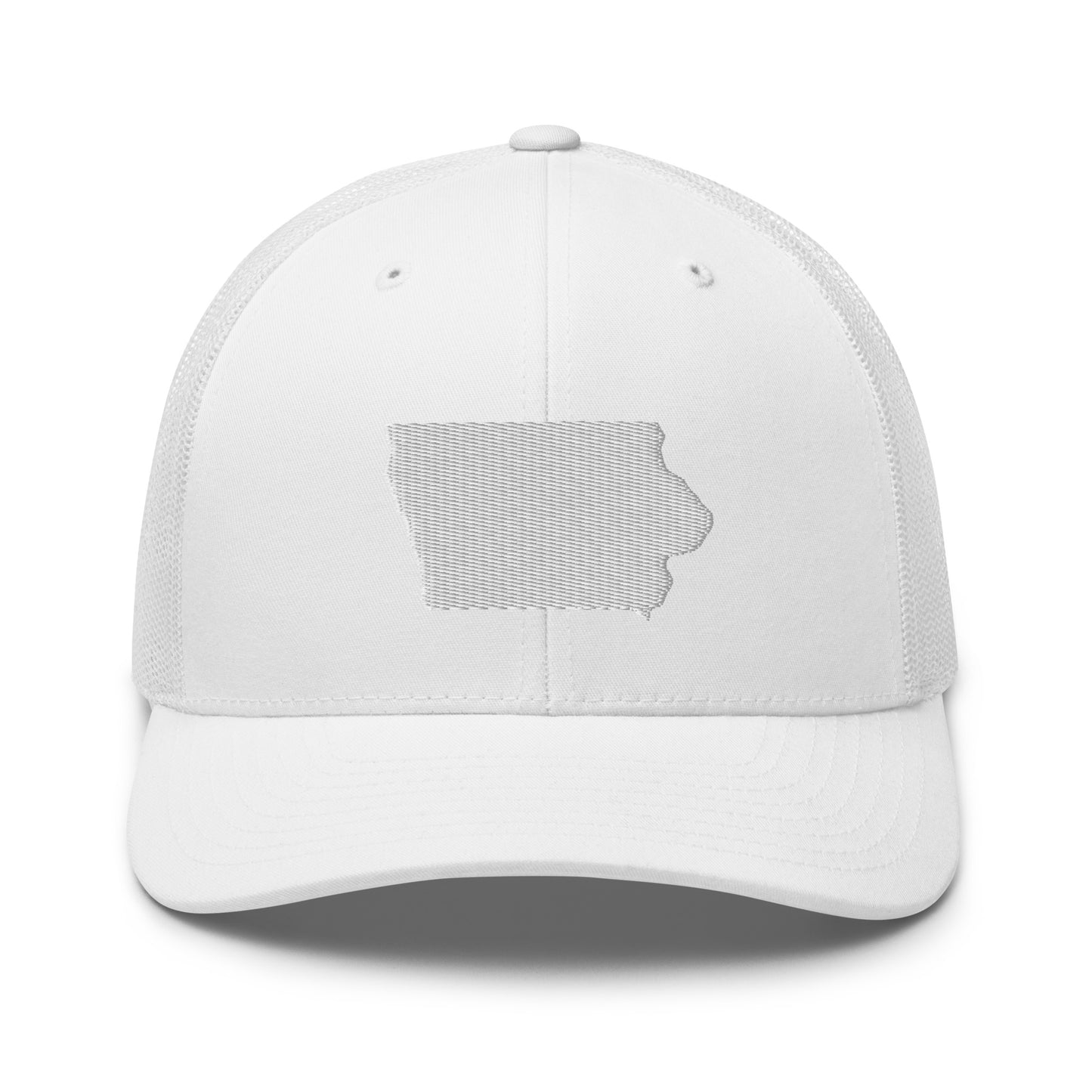 Iowa State Silhouette Mid 6 Panel Snapback Trucker Hat
